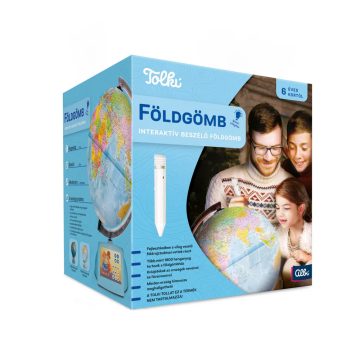 Tolki interaktív beszélő földgömb