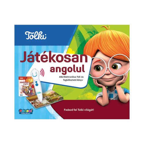 Játékosan angolul: Tolki hangoskönyv készlet