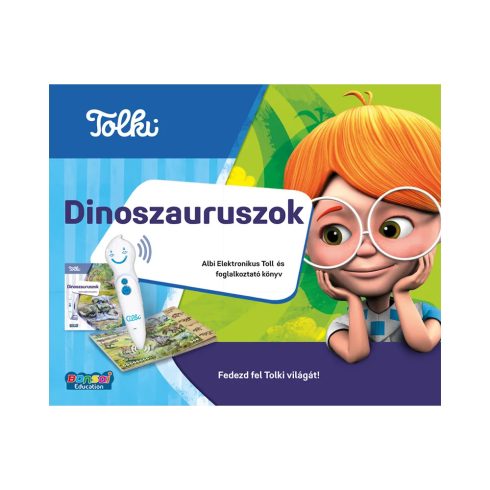 Dinoszauruszok: Tolki hangoskönyv készlet