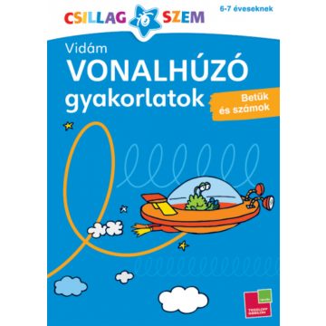 Vidám vonalhúzó gyakorlatok - Betűk és számok