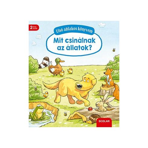 Első ablakos könyvem - Mit csinálnak az állatok?