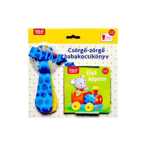 Csörgő-zörgő babakocsikönyv - Első képeim