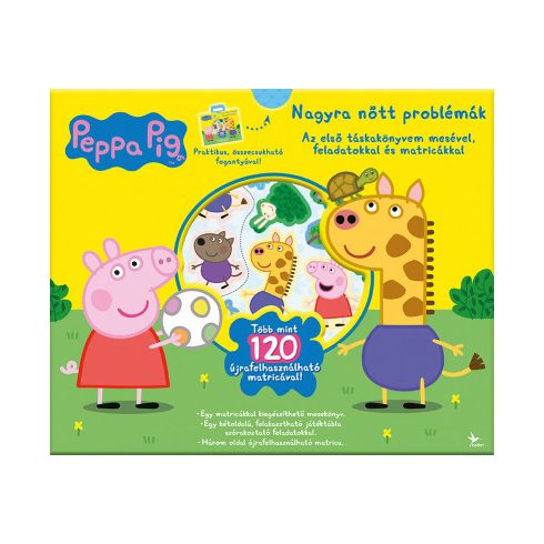 Peppa malac: Nagyra nőtt problémák - Táskakönyv - Az első táskakönyvem mesével, feladatokkal és matricákkal
