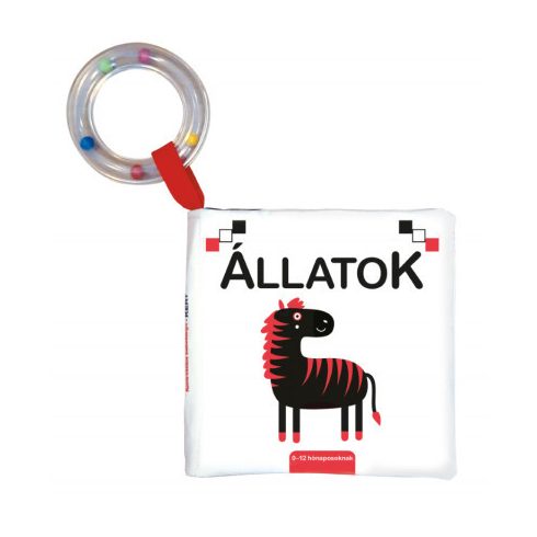 Kontrasztos babakönyv - Állatok