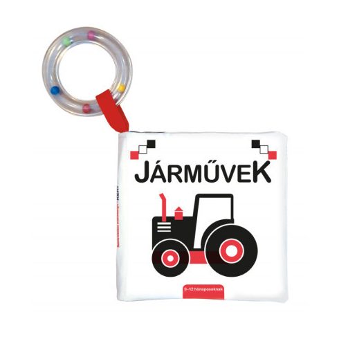 Kontrasztos babakönyv - Járművek