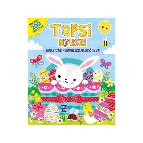 Tapsi Nyuszi matricás foglalkoztatókönyve