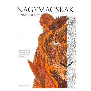 Nagymacskák színezőkönyv