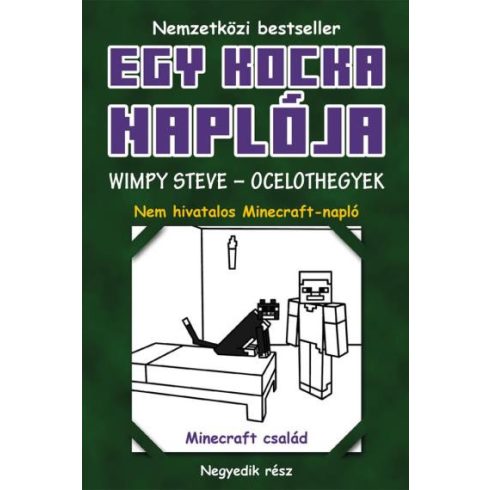 Egy kocka naplója 4. Wimpy Steve – Ocelothegyek (kartonált)