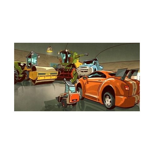 Turbó Brúnó és Rendőr Ernő (Garázs bagázs) - Diafilm