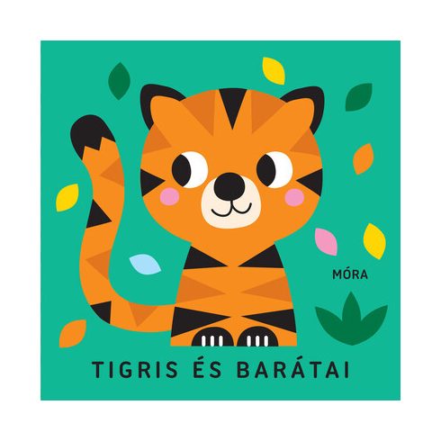 Tigris és barátai - Zörgő textilkönyv rágókával