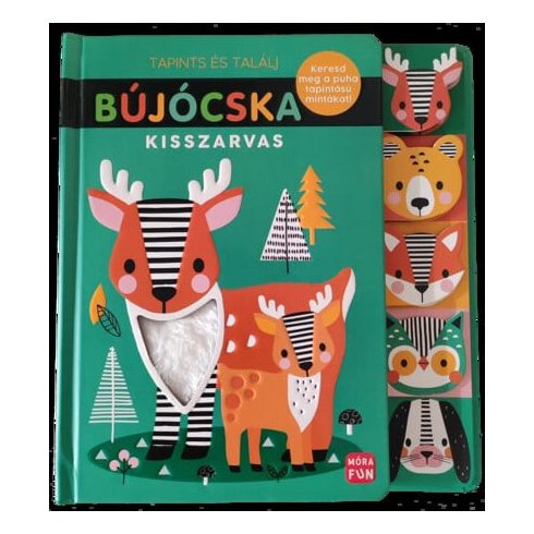 Bújócska - Kisszarvas - Keresd meg a puha tapintású mintákat!