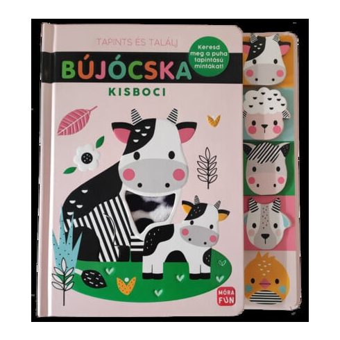 Bújócska - Kisboci - Keresd meg a puha tapintású mintákat!
