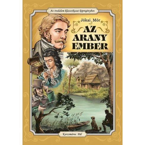 Az arany ember (fekete-fehér képregény)