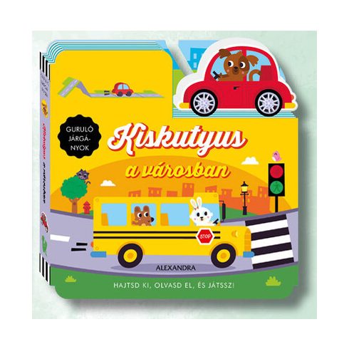 Kiskutyus a városban
