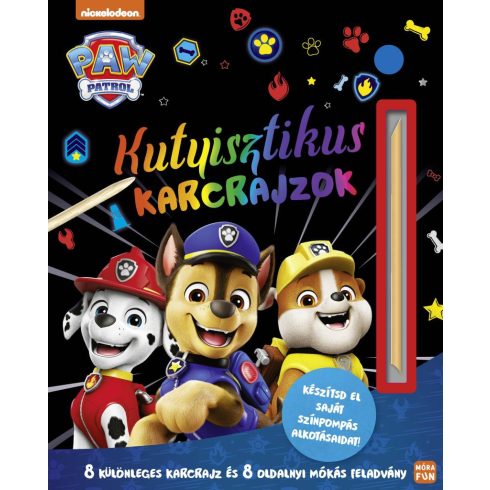 Mancs őrjárat - Kutyisztikus karcrajzok - 8 különleges karcrajz és 8 oldalnyi mókás feladvány