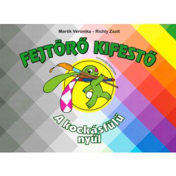 A kockásfülű nyúl - Fejtörő kifestő