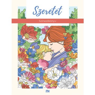 Szeretet - Színezőkönyv