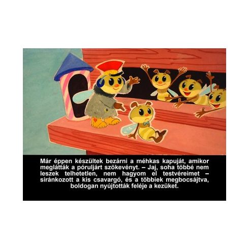 A telhetetlen méhecske - Diafilm