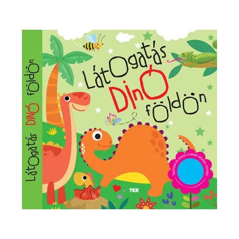 Látogatás dínóföldön - Tapintsd és érezd a belső oldalak mintáit!