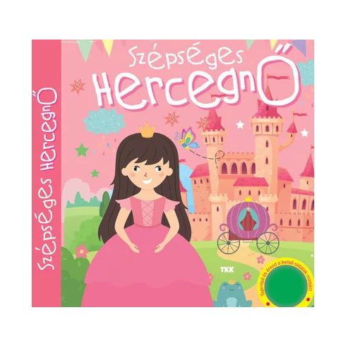 Szépséges hercegnő - Tapintsd és érezd a belső oldalak mintáit!