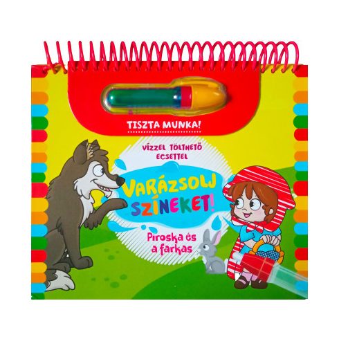 Varázsolj színeket! - Piroska és a farkas