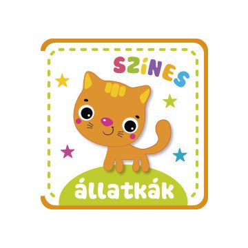 Színes állatkák - szivacskönyv
