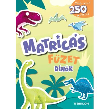 Matricás füzet - Dínók