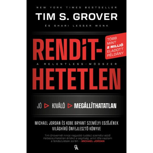 Rendíthetetlen. A Relentless-módszer - Jordan és Kobe Bryant személyi edzőjének világhírű önfejlesztő könyve