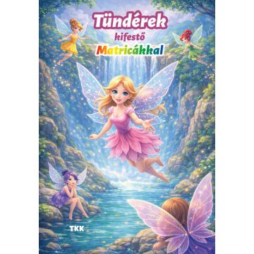 Tündérek kifestő - Matricákkal